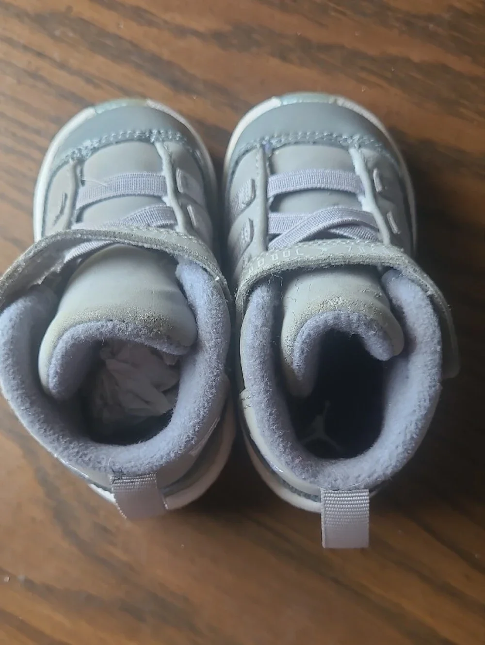 Baby Nike Air Jordan 11 Retro TD 'Cool Grey' Size 6C